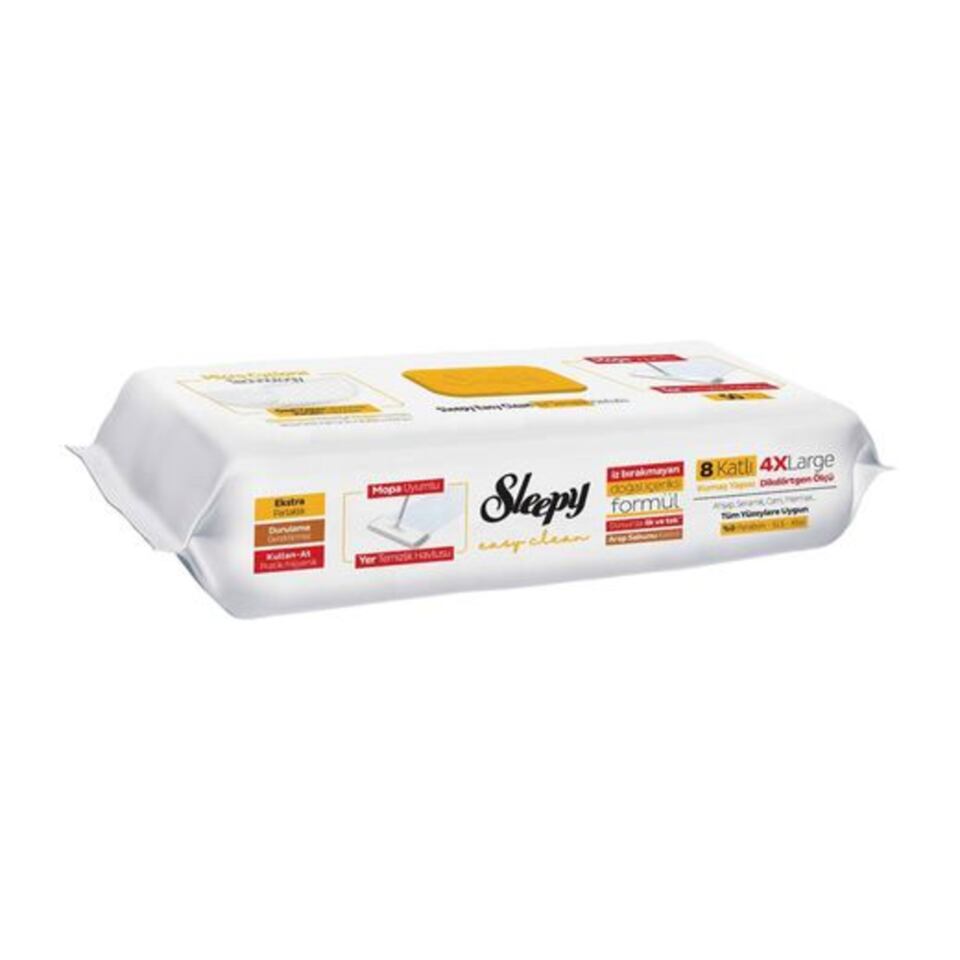 SLEEPY YÜZEY TEMIZLIK HAVLUSU MOP 50'Lİ-ARAP SAB